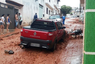 Alerta de chuva forte e volumosa