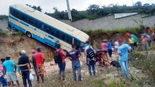 Acidente com ônibus