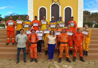 Corpo de Bombeiros forma brigadistas