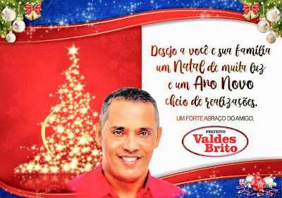 Mensagem do Prefeito Valdes Brito