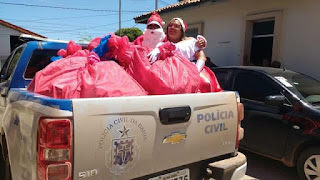 Polícia leva alegria às crianças