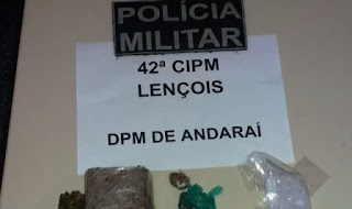 Polícia Militar prende traficante