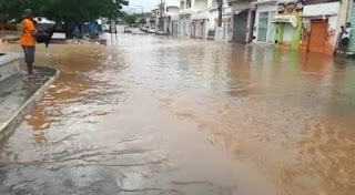 Tanhaçu depois de forte chuva