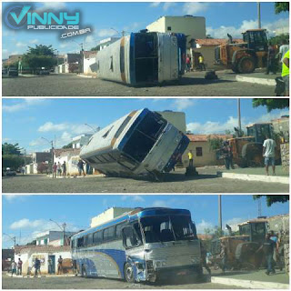 Ônibus com romeiros de Ibicoara