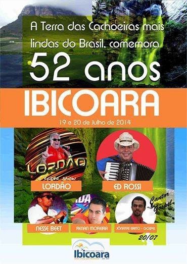 52 anos de emancipação política Ibicoara 2014