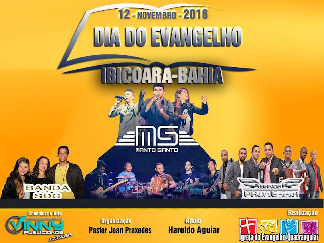 Dia do Evangelho em Ibicoara - 2016