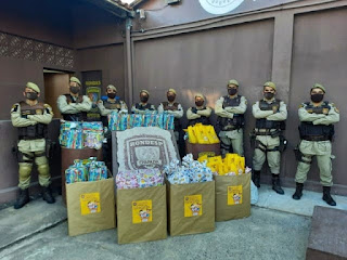 Rondesp distribui kits para celebrar o Dia das Crianças na Chapada Diamantina