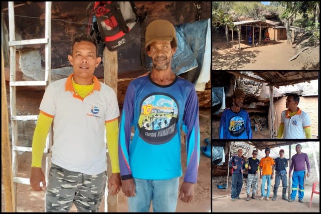 Repórter visita homem que vive isolado nas serras da Chapada Diamantina a 36 anos