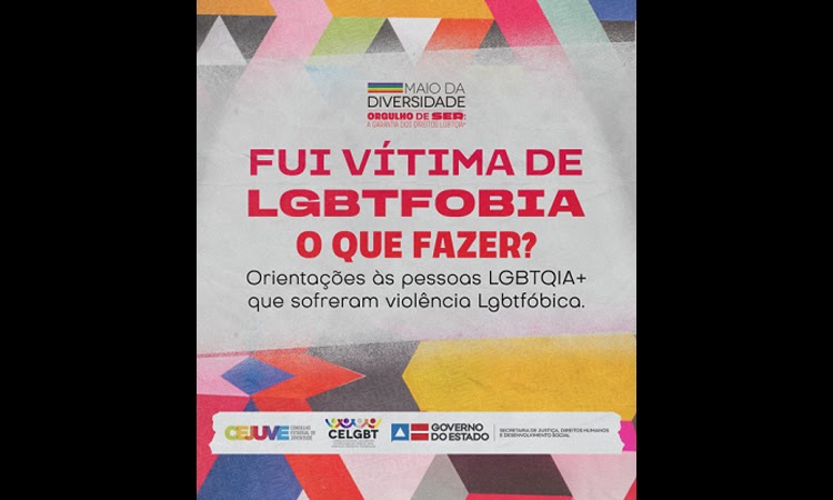 Governo da Bahia lança cartilha com orientações para vítimas de LGBTfobia