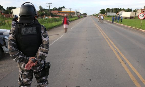 Forças estaduais de segurança atuam para desbloquear rodovias baianas