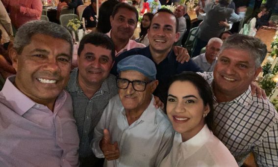 Prefeito Phellipe Brito celebra vitória nas urnas com Rui, Jerônimo e Geraldo