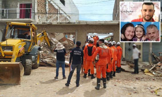 Sobe para quatro o número de mortos em explosão de prédio no Sudoeste da Bahia