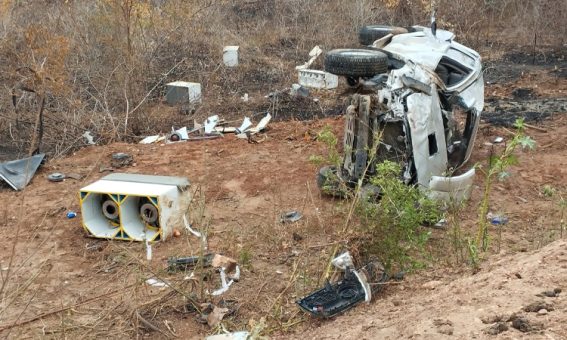 Empresário e amigos sofrem grave acidente na região da Chapada Diamantina