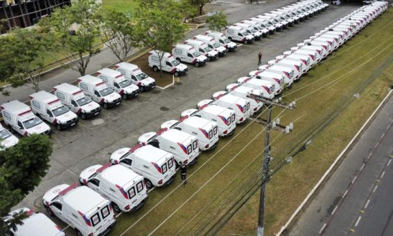 Governo do Estado entrega ambulâncias para Andaraí, Ibicoara, Rio de Contas e mais 65 municípios baianos