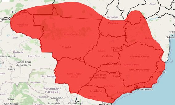 Inmet ampliou alerta vermelho da onda de calor para quase 3 mil municípios incluindo parte da Bahia