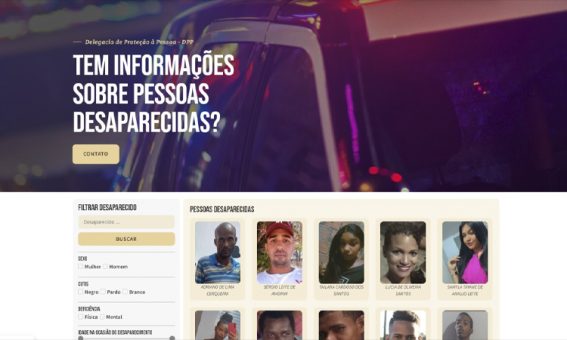 DPP implanta site para auxiliar na busca por desaparecidos