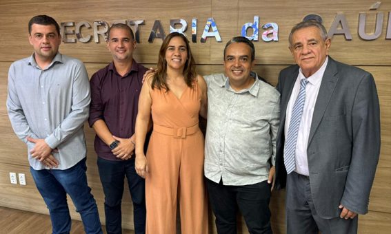 Toninho Caires e equipe buscam inclusão de Iramaia na 'Feira Saúde Mais Perto