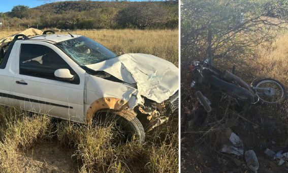 Casal morre em grave acidente na rodovia BR-030 entre Brumado e Tanhaçu