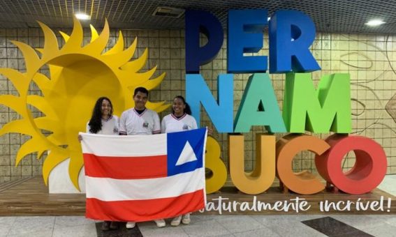 Estudantes da Chapada Diamantina representam a Bahia na Expoceti, em Pernambuco