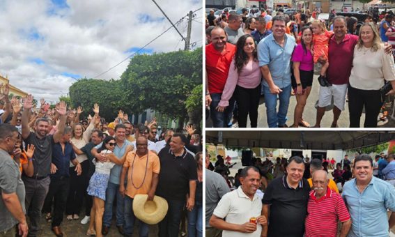 Deputado Marquinho Viana participa dos festejos da padroeira de Livramento de Nossa Senhora