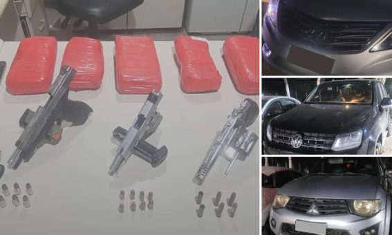 Polícia Militar apreende armas e drogas em operação na Chapada Diamantina