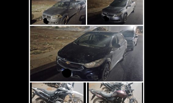 Polícia localiza carros e motos roubadas em operação na Chapada Diamantina