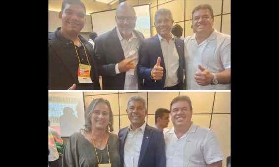 Deputado Marquinho Viana participa de encontro com prefeitos do PSB ao lado de lideranças políticas