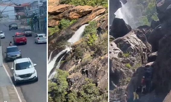 Jovem morre após cair do topo da Cachoeira Véu de Noiva na Chapada Diamantina