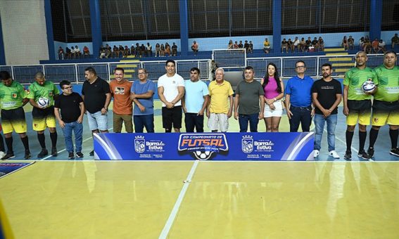 20º Campeonato de Futsal de Barra da Estiva começa com grande entusiasmo