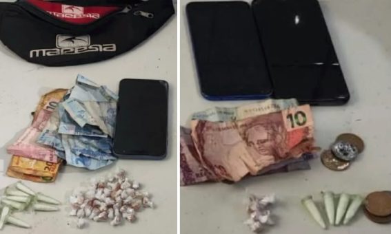 Rondesp Chapada prende dupla por tráfico de drogas em Iaçu