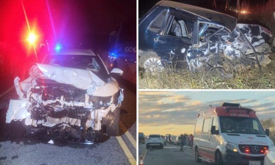 Colisão frontal na BA-262 deixa mulher morta entre Vitória da Conquista e Anagé