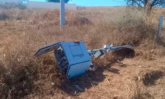 Radar é derrubado na BA-262