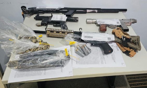 Armas apreendidas