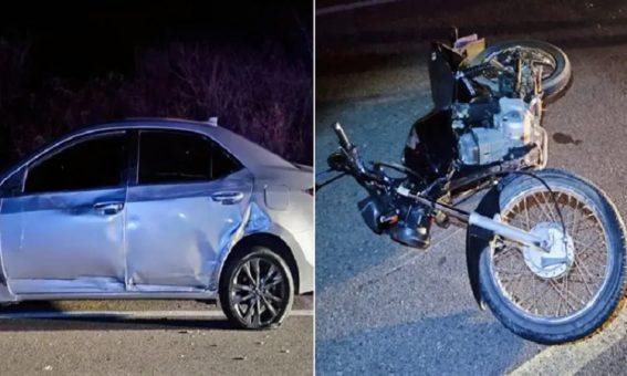 Colisão na BA-142 em Tanhaçu