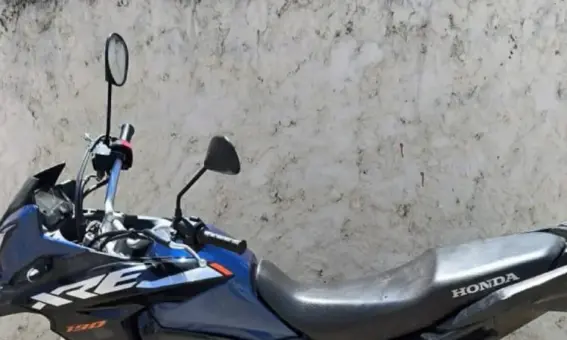 Motocicleta apreendida