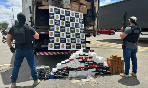 Polícia Civil apreende 250 kg de drogas e desmobiliza R$ 10 milhões do tráfico em Vitória da Conquista