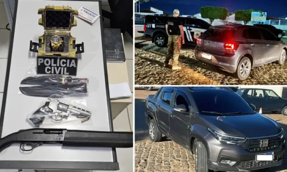 Veículos recuperados em Poções