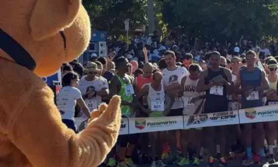 Paramirim realiza 1ª Corrida da 46ª CIPM e reúne atletas de toda a Bahia