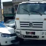 Acidente no centro de Tanhaçu.