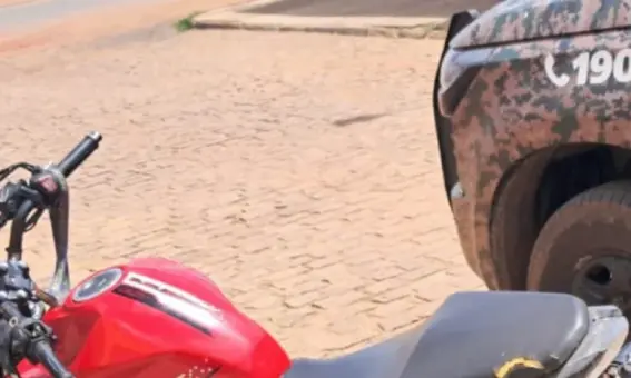 Motocicleta com sinais adulterados é apreendida em Mucugê 1 Motocicleta apreendida em Mucugê