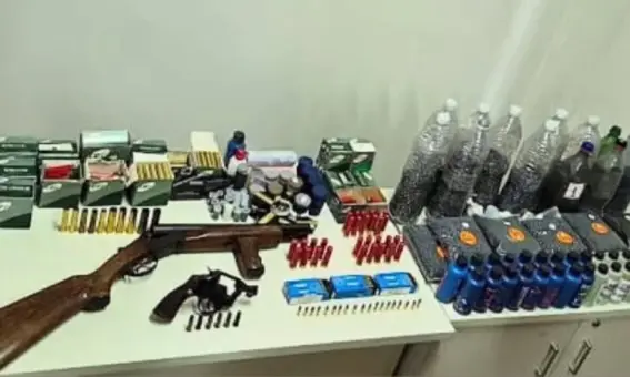 Armas, munições e material balístico