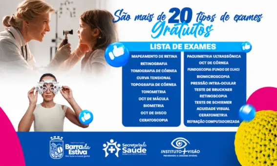 Mutirão da Visão leva atendimentos gratuitos à população de Barra da Estiva 2 Mutirão da Visão