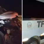 Van com pacientes de Barra da Estiva