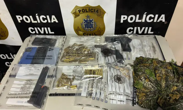 Operação conjunta localiza dois integrantes de organização criminosa em Eunápolis 1 Eunápolis