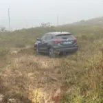 Policial militar sofre acidente na BA-142, em Barra da Estiva